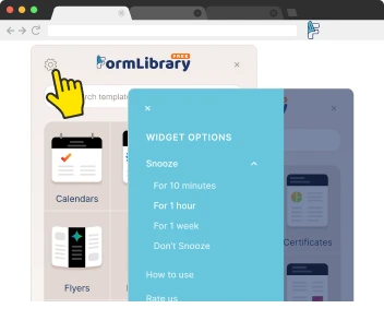 How to disable widget